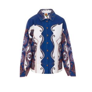 0 Women Arabesque Long Sleeves Shirt